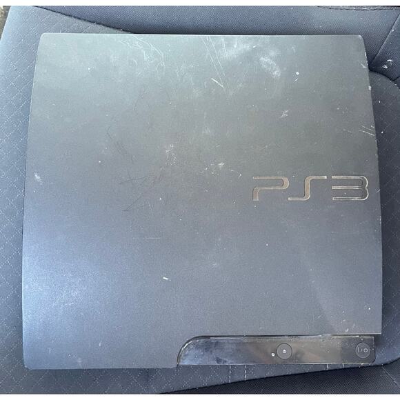 Sony Ps3 Playstation 3 Slim 160gb Console Only CECH-3001A- UNTESTED - Picture 1 of 8
